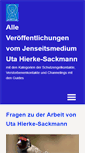 Mobile Screenshot of jenseits-medium.de